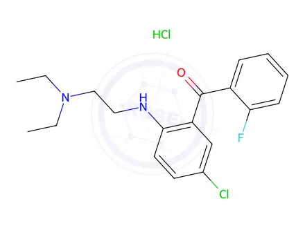 Chemical structure of Flurazepam Related Compound C(Secondary Standards traceble to USP)