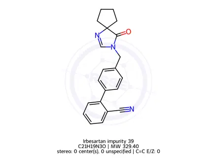 Chemical structure of Irbesartan Impurity 121