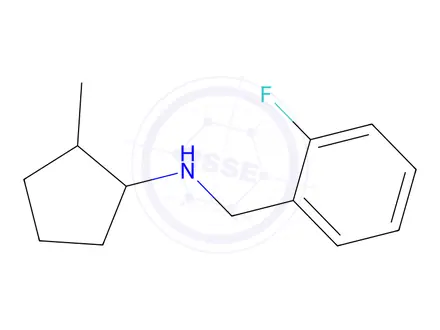 Chemical structure of n-(2-Fluorobenzyl)-2-methylcyclopentan-1-amine