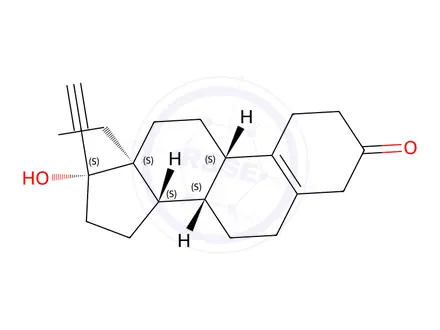 Chemical structure of Delta-5(10)-8-alfa-Levonorgestrel