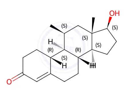 Chemical structure of Testosterone Impurity 136
