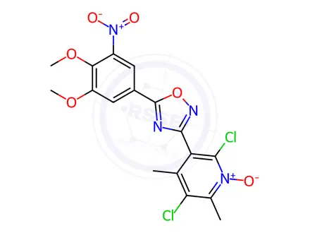 Chemical structure of Opicapone Impurity 99
