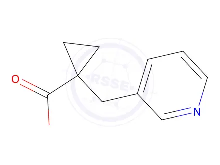 Chemical structure of 1-(Pyridin-3-ylmethyl)cyclopropanecarboxylic acid