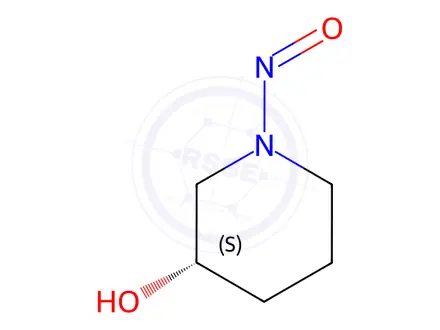 Chemical structure of N-Nitroso (S)-Piperidin-3-ol