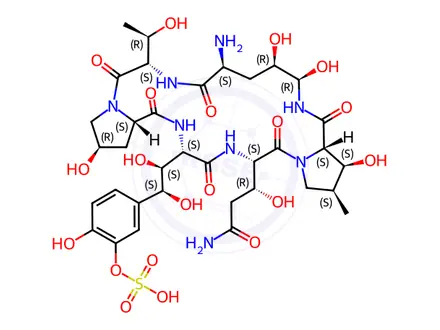 Chemical structure of FR 179642
