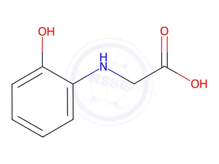 Chemical structure of 2-(2-hydroxyanilino)acetic acid
