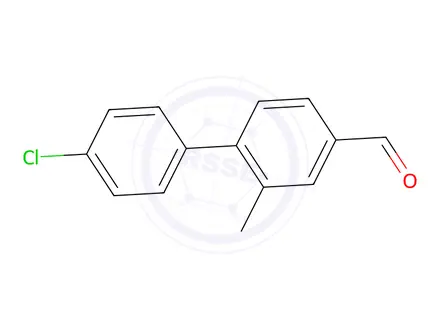 Chemical structure of 4'-Fluoro-2-methyl-[1,1'-biphenyl]-4-carbaldehyde
