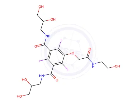 Chemical structure of Ioversol USP Related Compound B