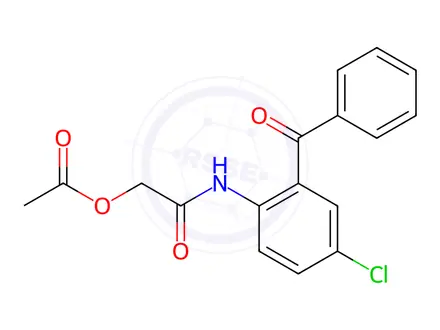 Chemical structure of Oxazepam Impurity 59