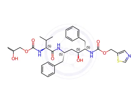 Chemical structure of Ritonavir Impurity 94