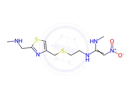 Chemical structure of Nizatidine N-Desmethyl Metabolite