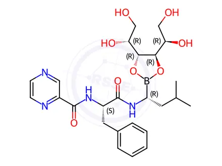 Chemical structure of Bortezomib Impurity 92