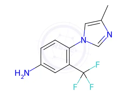 Chemical structure of Nilotinib Impurity 99