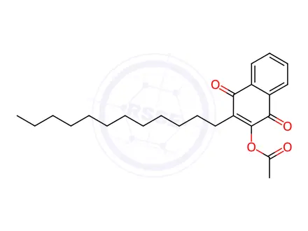 Chemical structure of Acequinocyl