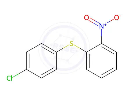 Chemical structure of 2-Nitro-4'-chlorodiphenyl Sulfide