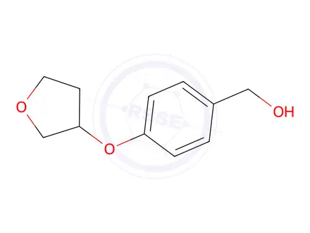 Chemical structure of [4-(oxolan-3-yloxy)phenyl]methanol