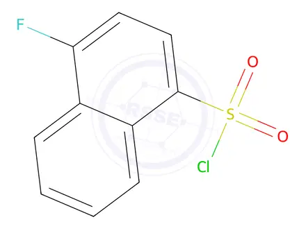 Chemical structure of 4-Fluoronaphthalene-1-sulfonyl chloride