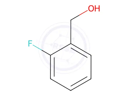 Chemical structure of 2-Fluorobenzyl alcohol