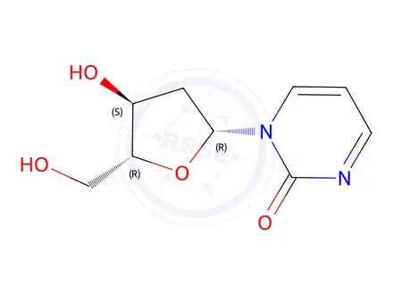 Chemical structure of α-2’-Deoxy Zebularine