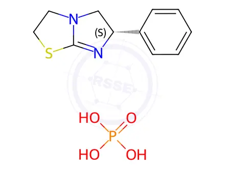 Chemical structure of Levamisole Phosphate