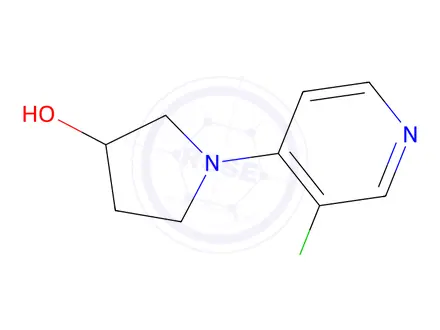 Chemical structure of 1-(3-Chloropyridin-4-yl)pyrrolidin-3-ol