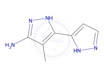 Chemical structure of 4-Methyl-1h,2'h-[3,3'-bipyrazol]-5-amine