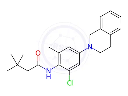 Chemical structure of Azetukalner Impurity 13