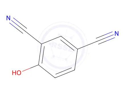 Chemical structure of 4-hydroxyisophthalonitrile