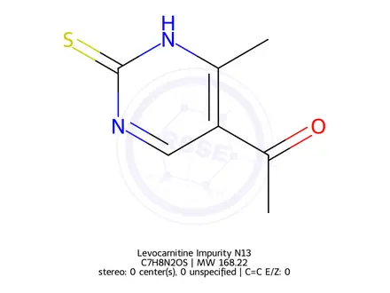 Chemical structure of Levocarnitine Impurity N13