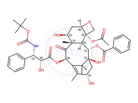 Chemical structure of Docetaxel Impurty 66