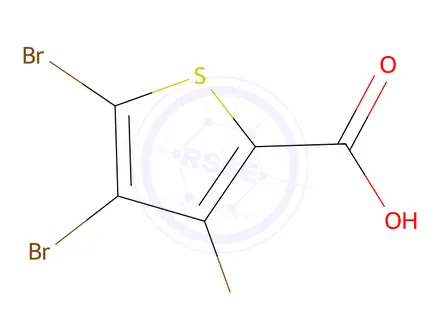 Chemical structure of 3,4,5-Tribromo-2-thiophenecarboxylic acid