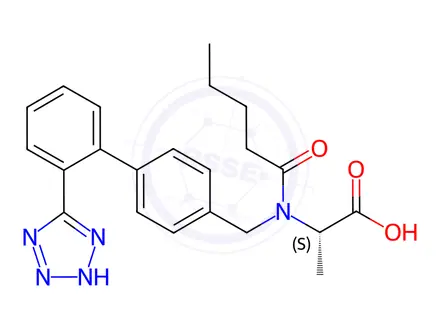 Chemical structure of Valsartan Impurity 58