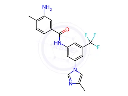 Chemical structure of Nilotinib Impurity 96