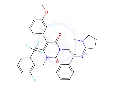 Chemical structure of Elagolix Impurity 13