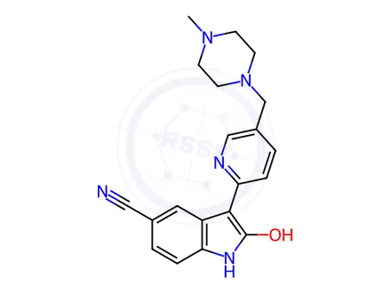 Chemical structure of AZD 1080 Impurity 11