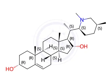 Chemical structure of Hapepunine