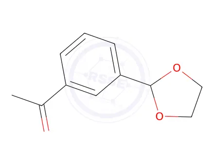 Chemical structure of 1-(3-(1,3-Dioxolan-2-yl)phenyl)ethanone