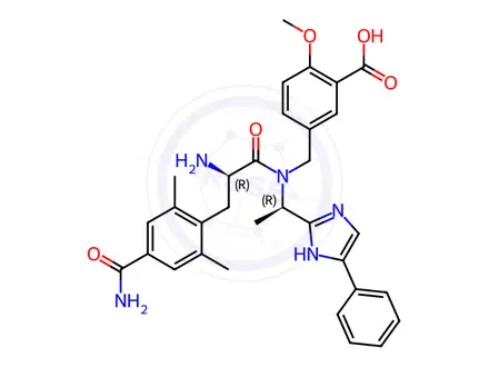 Chemical structure of (R,R)-Eluxadoline