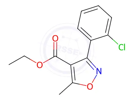 Chemical structure of Cloxacillin Impurity 10