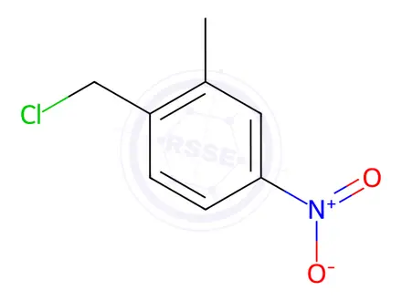 Chemical structure of 2-Methyl-4-nitrobenzyl chloride