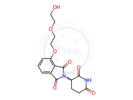 Chemical structure of Thalidomide-O-PEG2-OH