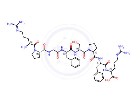 Chemical structure of Angiotensin I Converting Enzyme Inhibitor