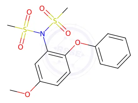 Chemical structure of Iguratimod Impurity 157