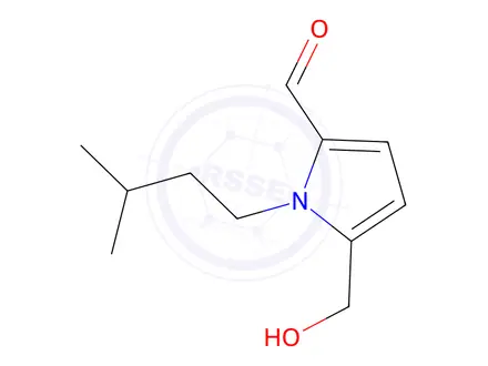 Chemical structure of ganoine