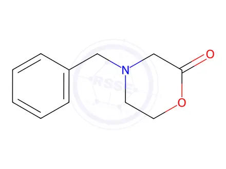 Chemical structure of 4-Benzylmorpholin-2-one