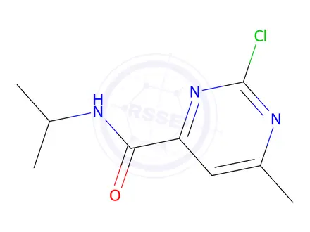 Chemical structure of 2-Chloro-N-isopropyl-6-methylpyrimidine-4-carboxamide