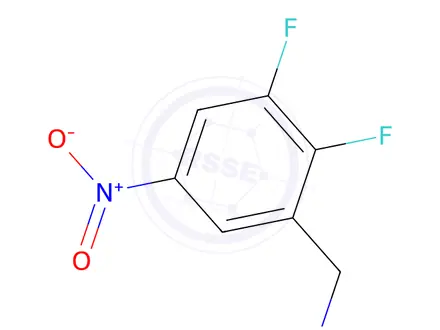 Chemical structure of (2,3-Difluoro-5-nitrophenyl)methanamine