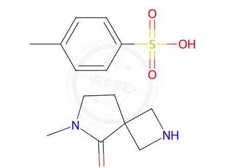 Chemical structure of 6-Methyl-2,6-diaza-spiro[3.4]octan-5-one tosylate