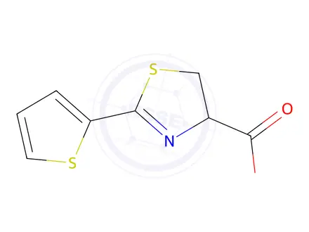 Chemical structure of 2-(Thiophen-2-yl)-4,5-dihydrothiazole-4-carboxylic acid