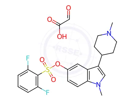Chemical structure of SGS 518 Oxalate
